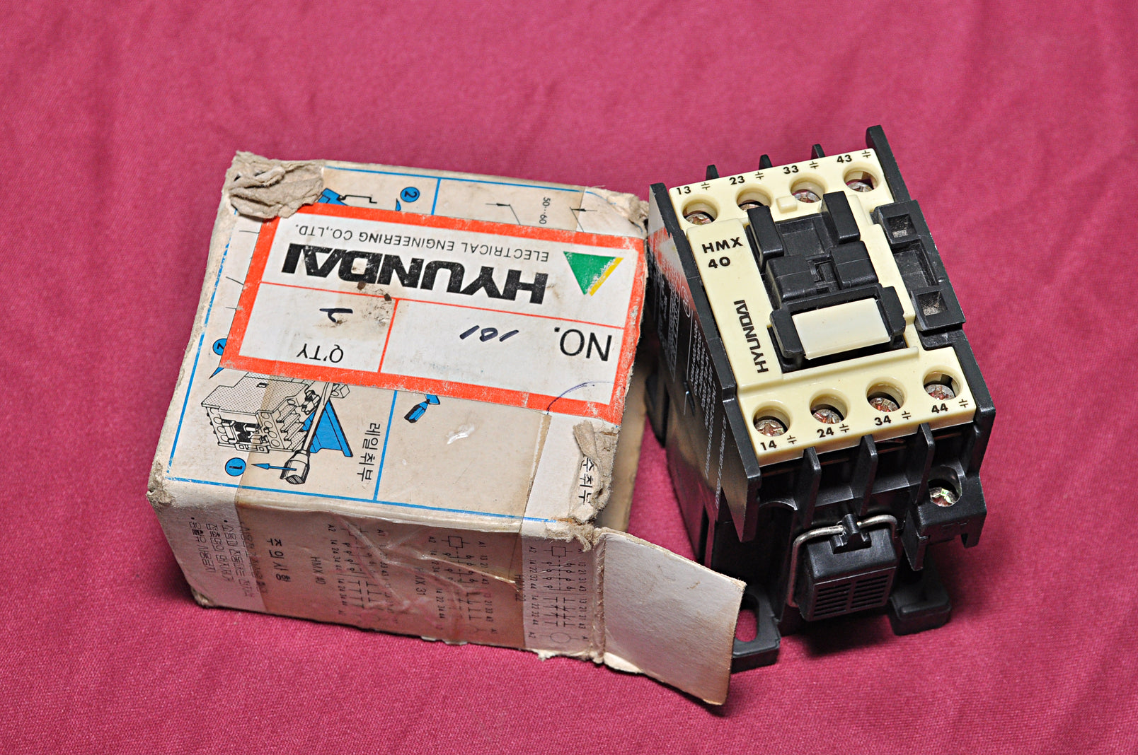 Hyundai hmx 40 control relay