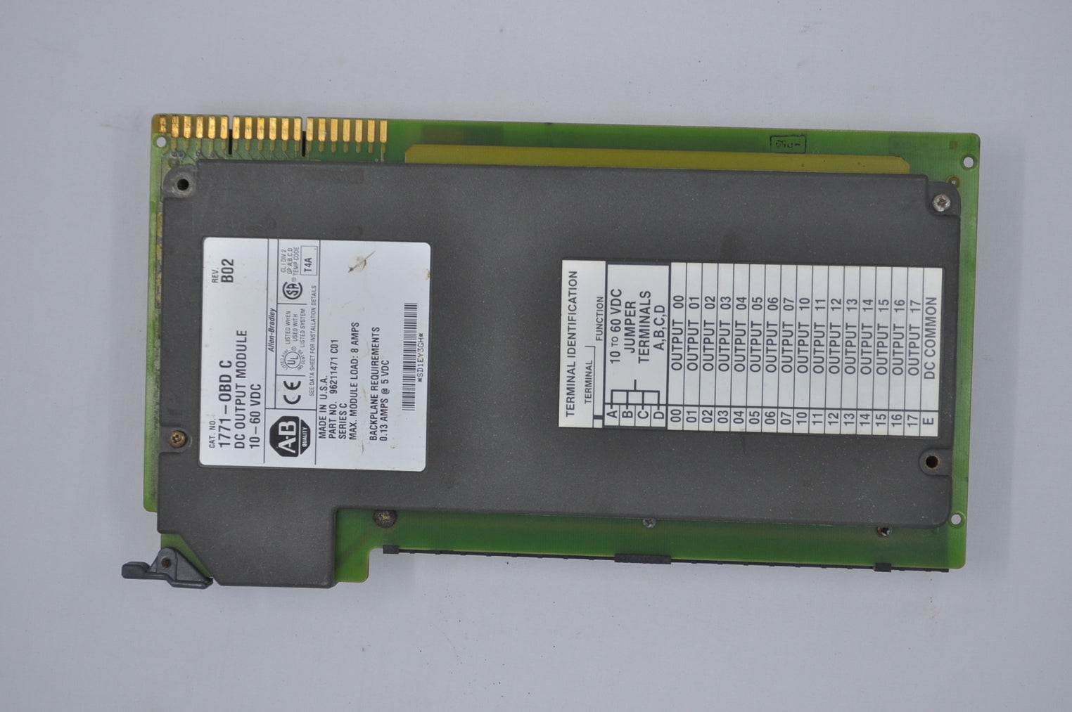 Allen bradley 1771-obd c dc output module