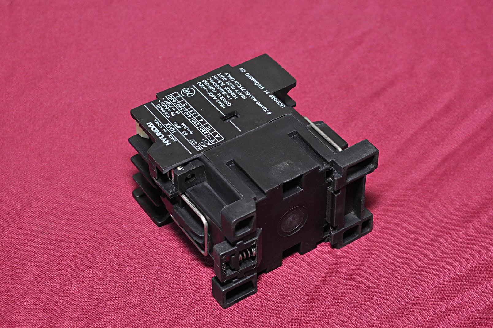 Hyundai hmx 40 control relay