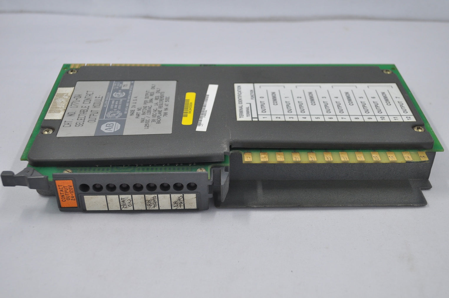 Allen bradley 1771 ow selectable contact output module