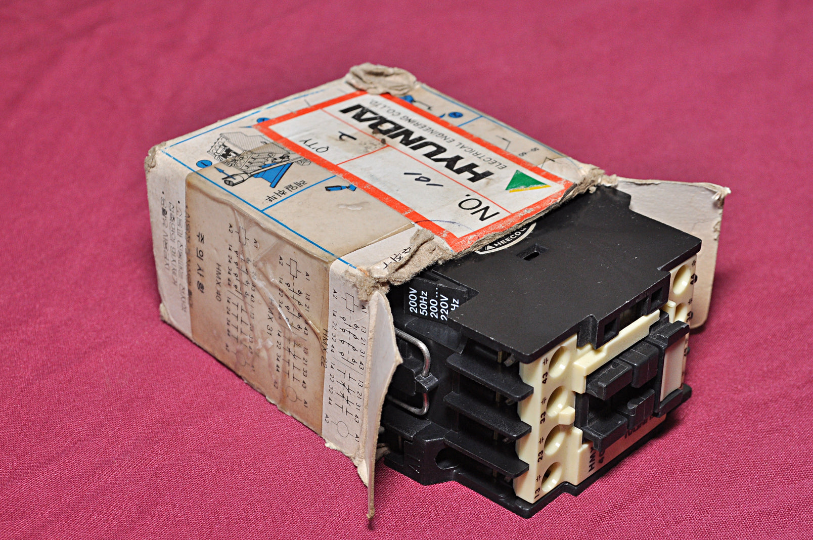 Hyundai hmx 40 control relay