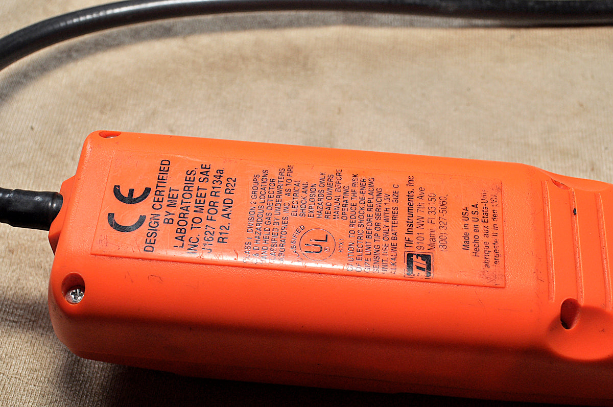 Tif rx-1 automatic halogen leak detector