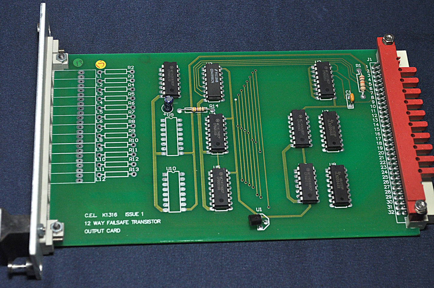 K1316 output module 12 way failsafe transistor output card