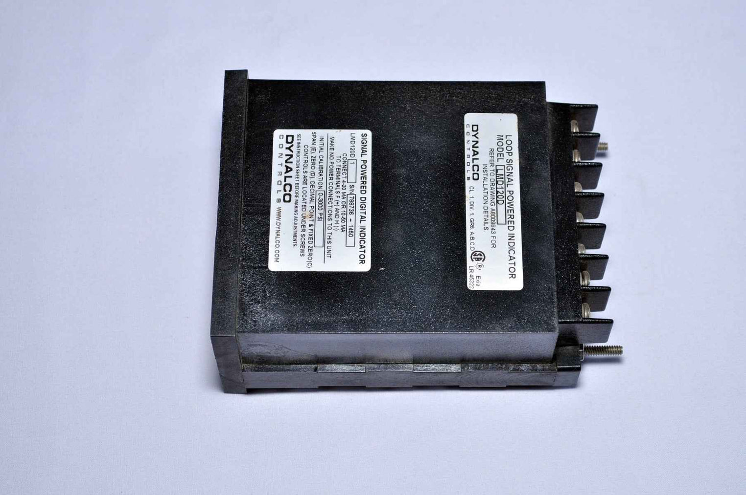 Dynalco Controls Lmd120D Loop Signal Powered Digital Indicator