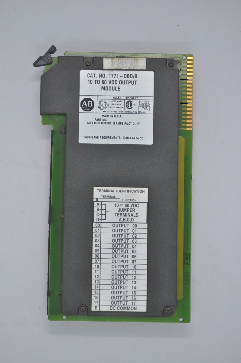 Allen bradley 1771 obd/b  vdc output module