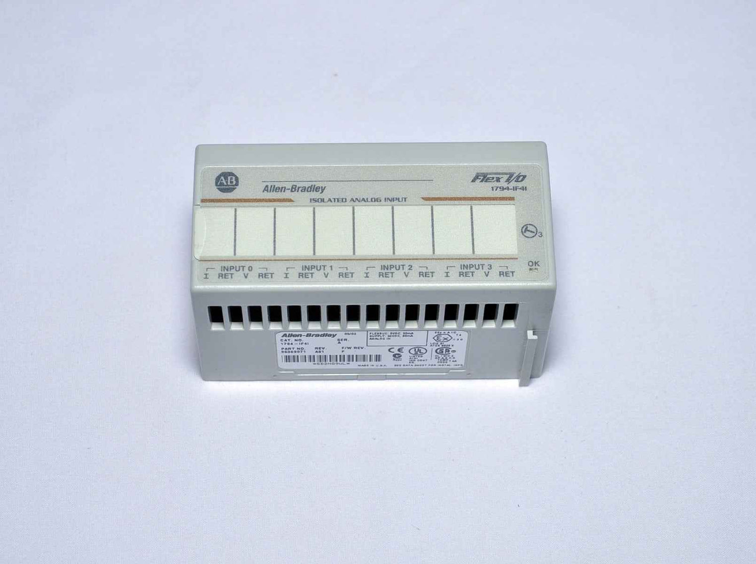 Allen bradley flex i/o 1794- if4i isolated analog input module