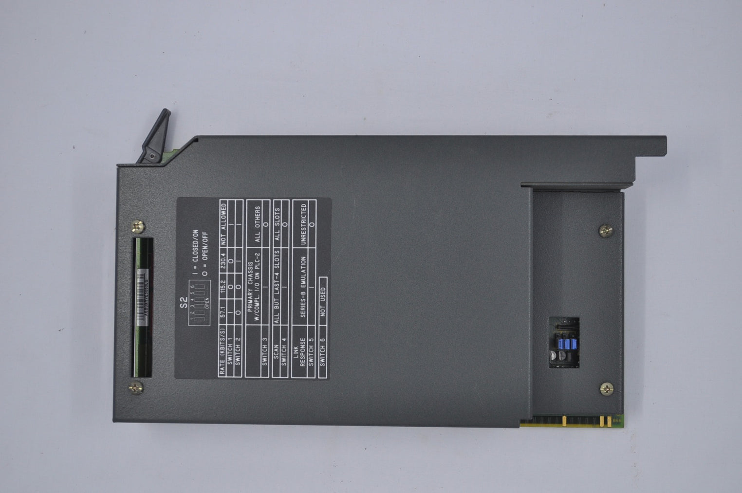 Allen bradley 1771-asb d remote i/o adapter module