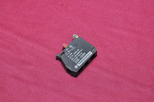 TELEMECANIQUE ZBE-102N PUSH BUTTON N/C CONTACT BLOCK