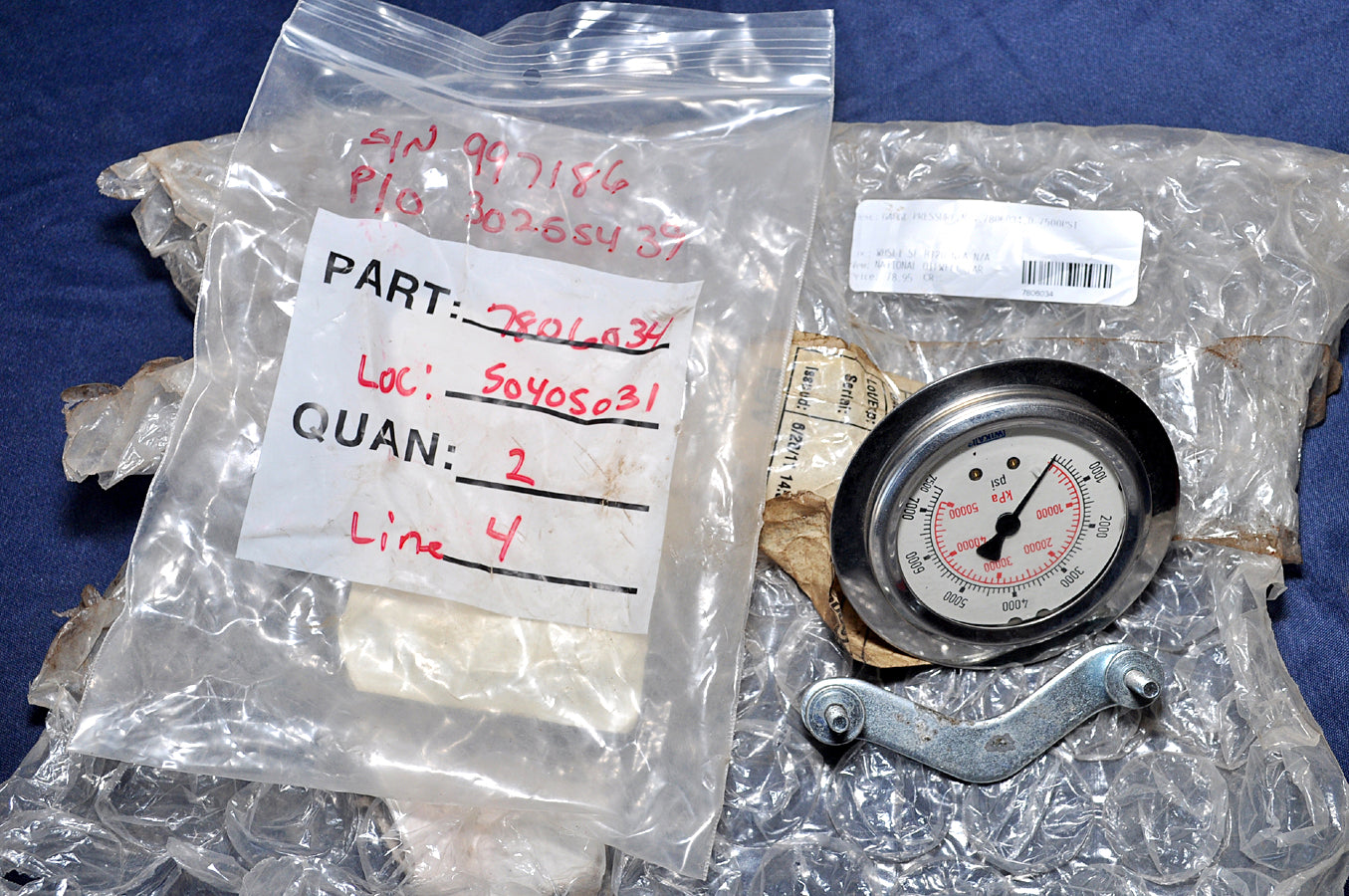 Wika pressure gauge