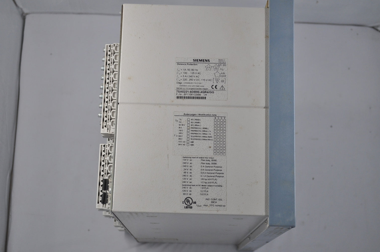 Siemens siprotec 7sa52 multi end distance protection relay