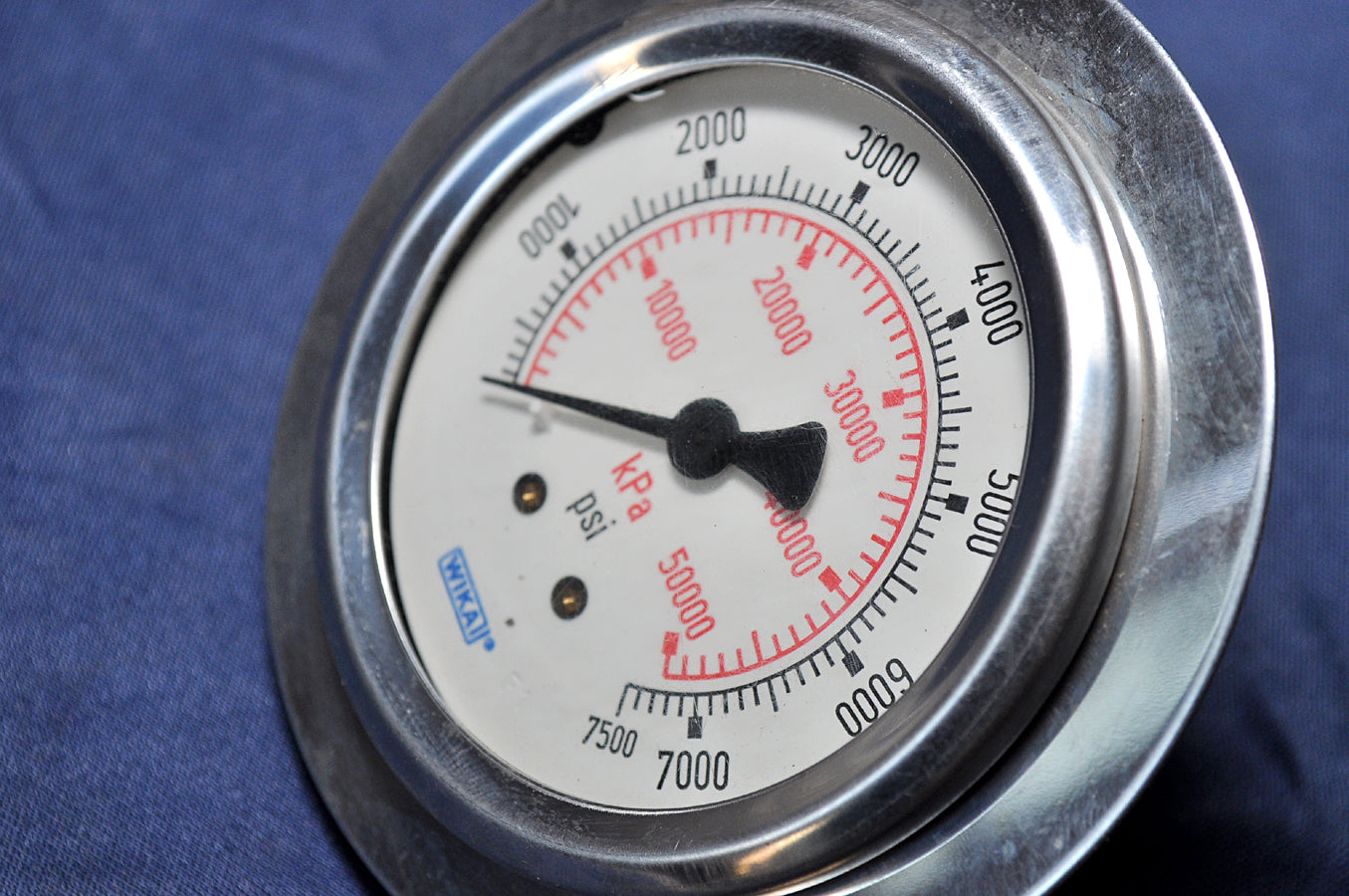 Wika pressure gauge