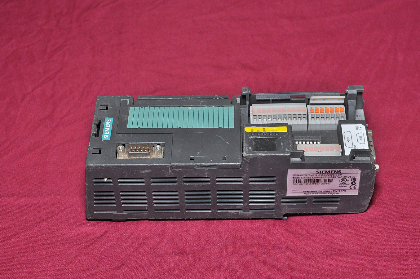 Siemens sinamics control unit cu250s-2dp control unit