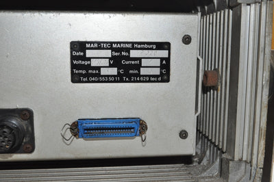 Mar-tec Mark Ii Viscosity Control System