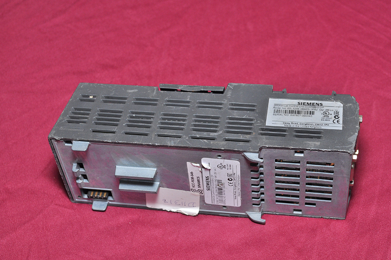Siemens sinamics control unit cu250s-2dp control unit