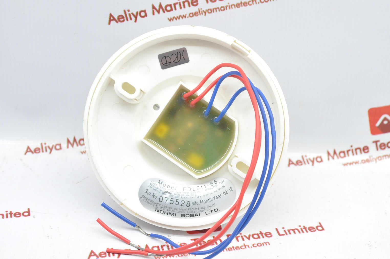 Nohmi bosai fdl511-65 heat detector 
