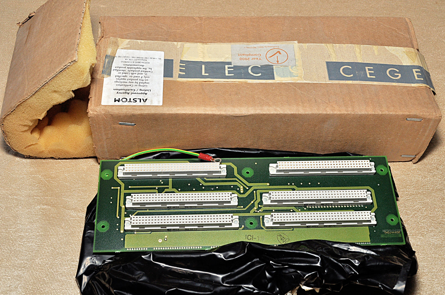 Alspa sigma 4 slot enhancement backplane PCB