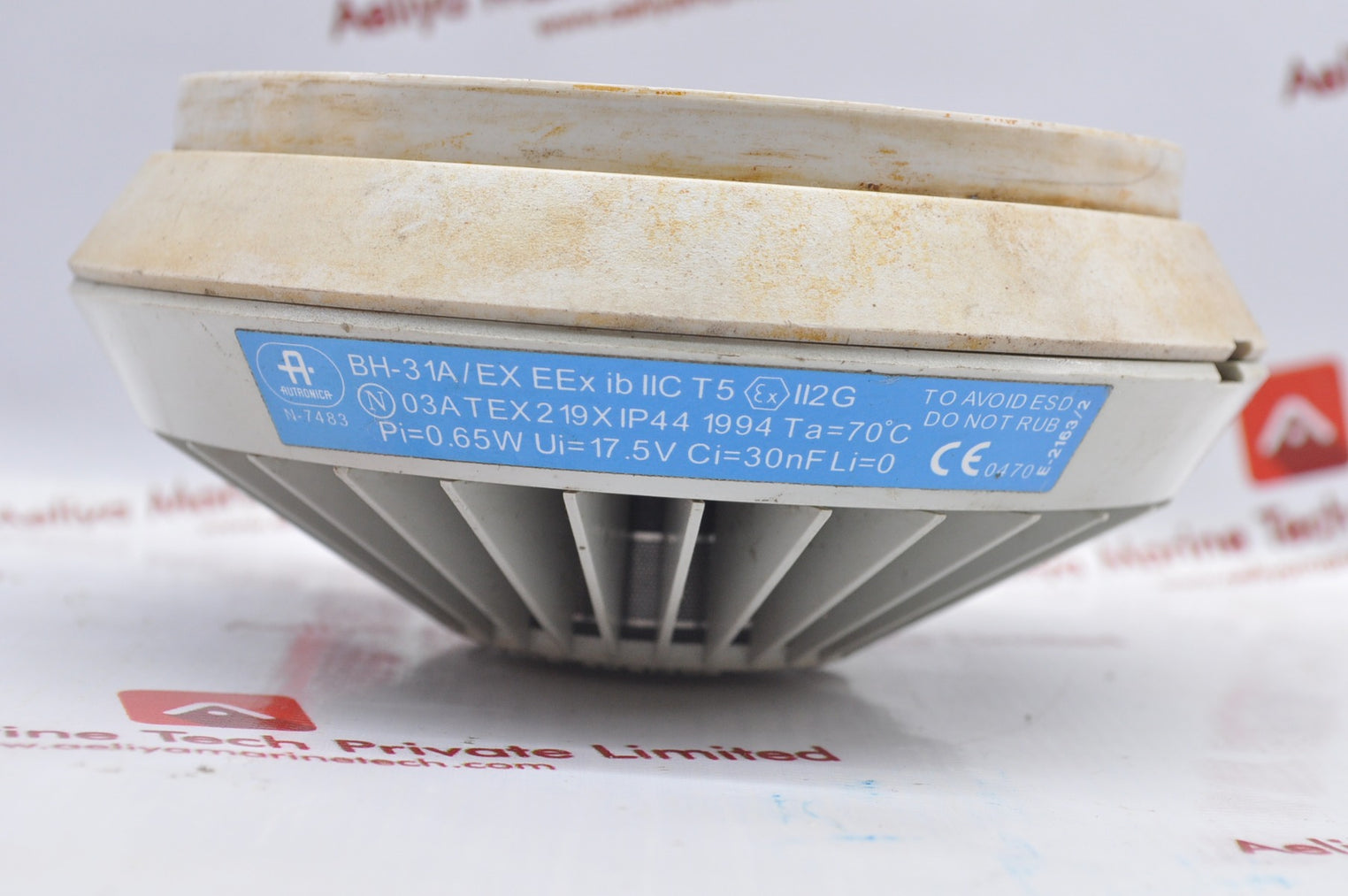 Autronica bh-31a/ex optical smoke detector