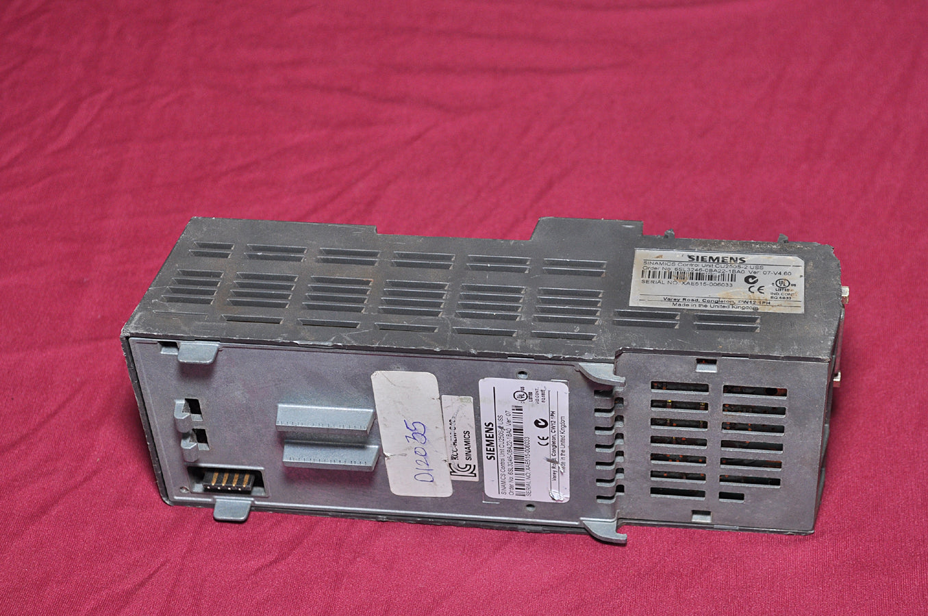 Siemens sinamics cu250s-2 uss control unit