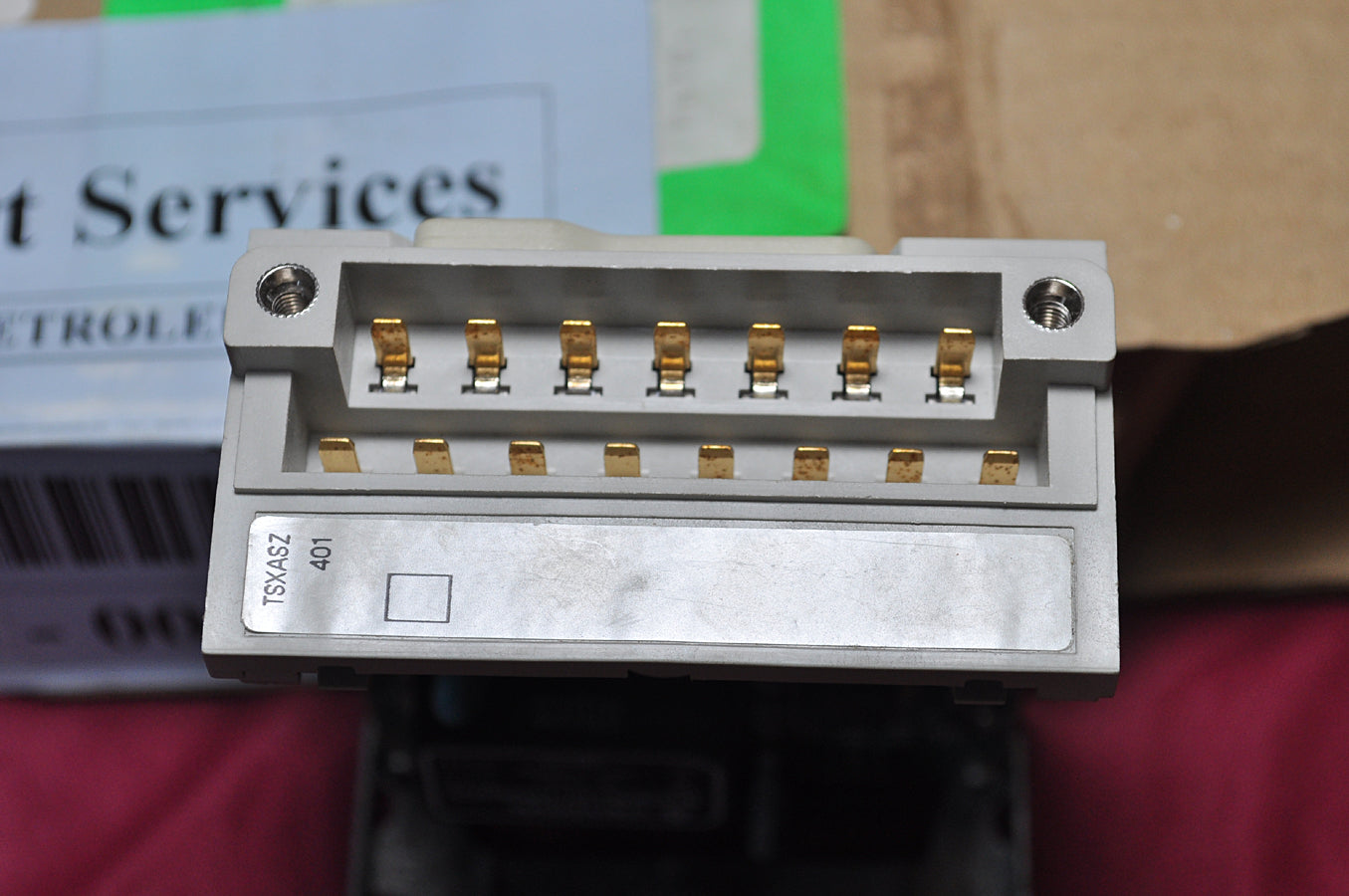 Schneider automation tsxasz401 4ana output module