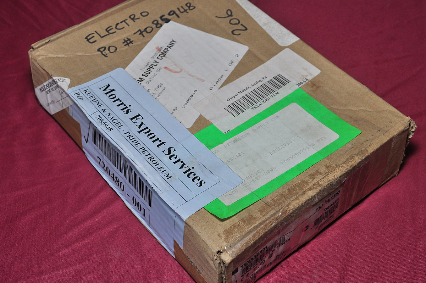 Schneider automation tsxasz401 4ana output module