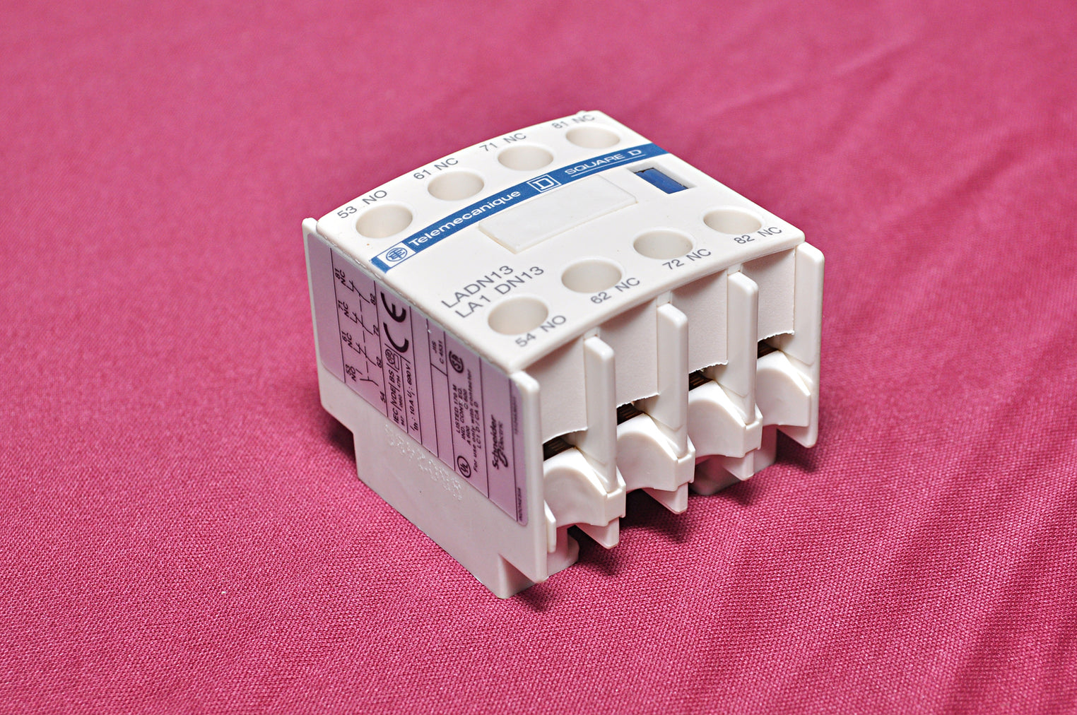 Telemecanique square-d ladn13 auxiliary contact block