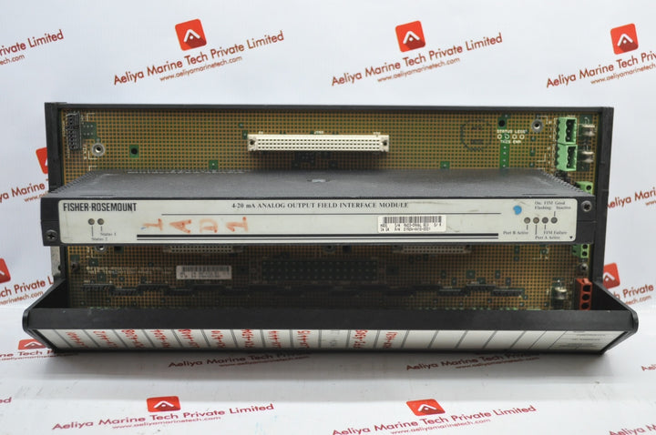 Fisher-rosemount 01984-4383-0001 maio termination panel 4-20 ma