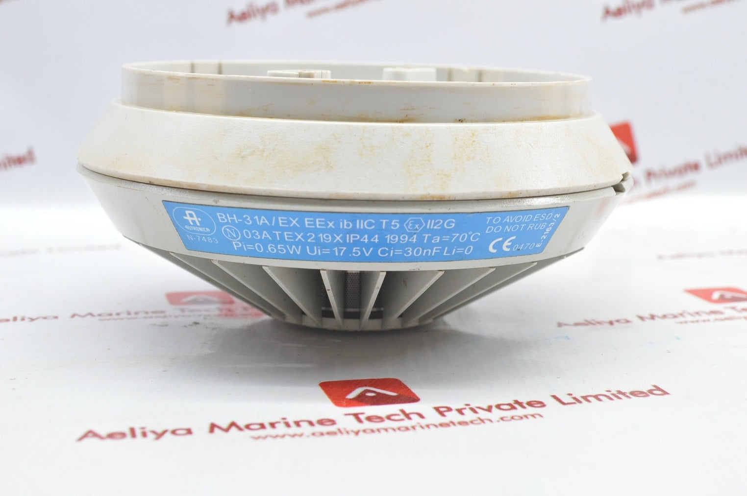 Autronica bh-31a/ex optical smoke detector