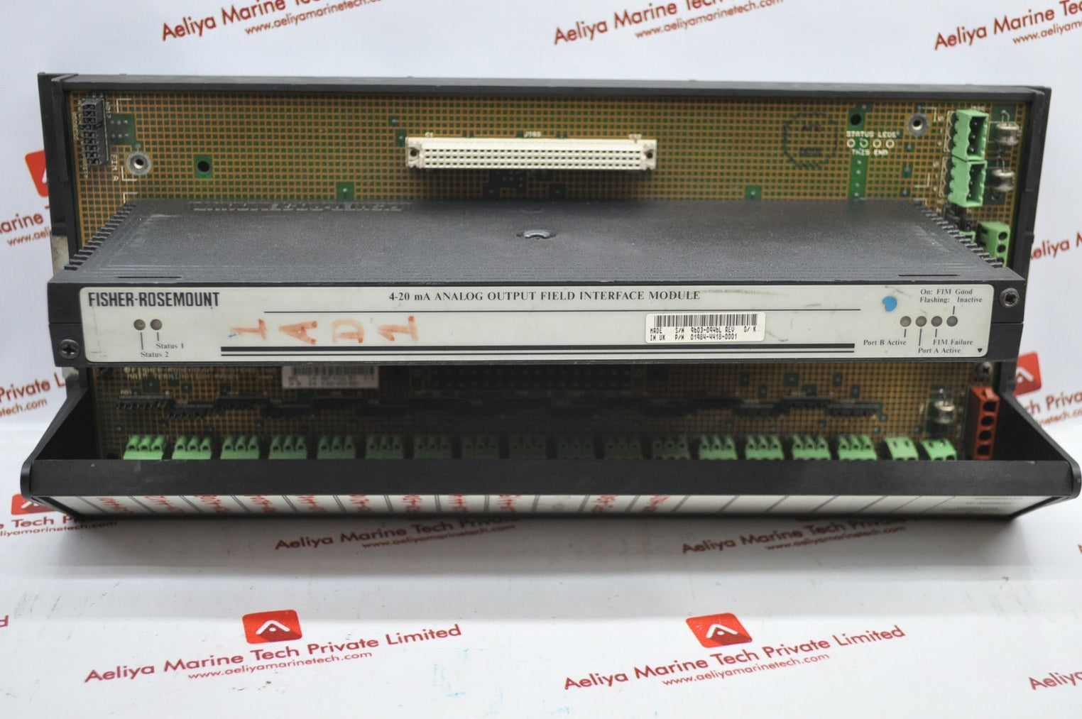 Fisher-rosemount 01984-4383-0001 maio termination panel 4-20 ma
