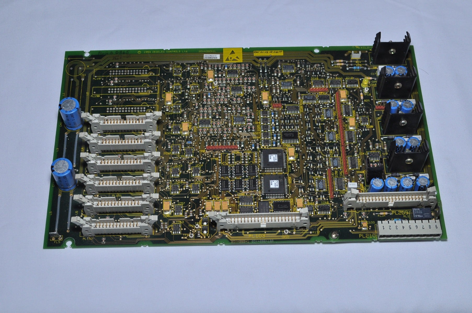 Converteam 20X4282 A1L Pcb Card Circuit Board
