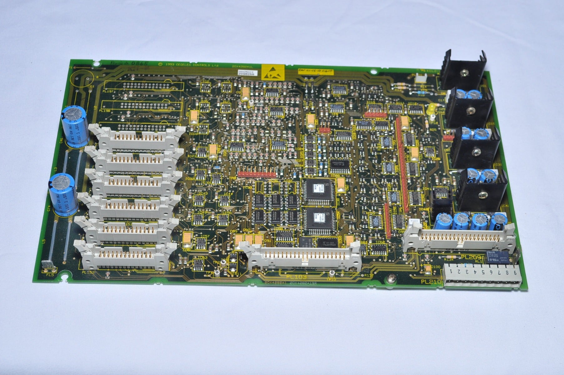 Converteam 20X4282 A1L Pcb Card Circuit Board