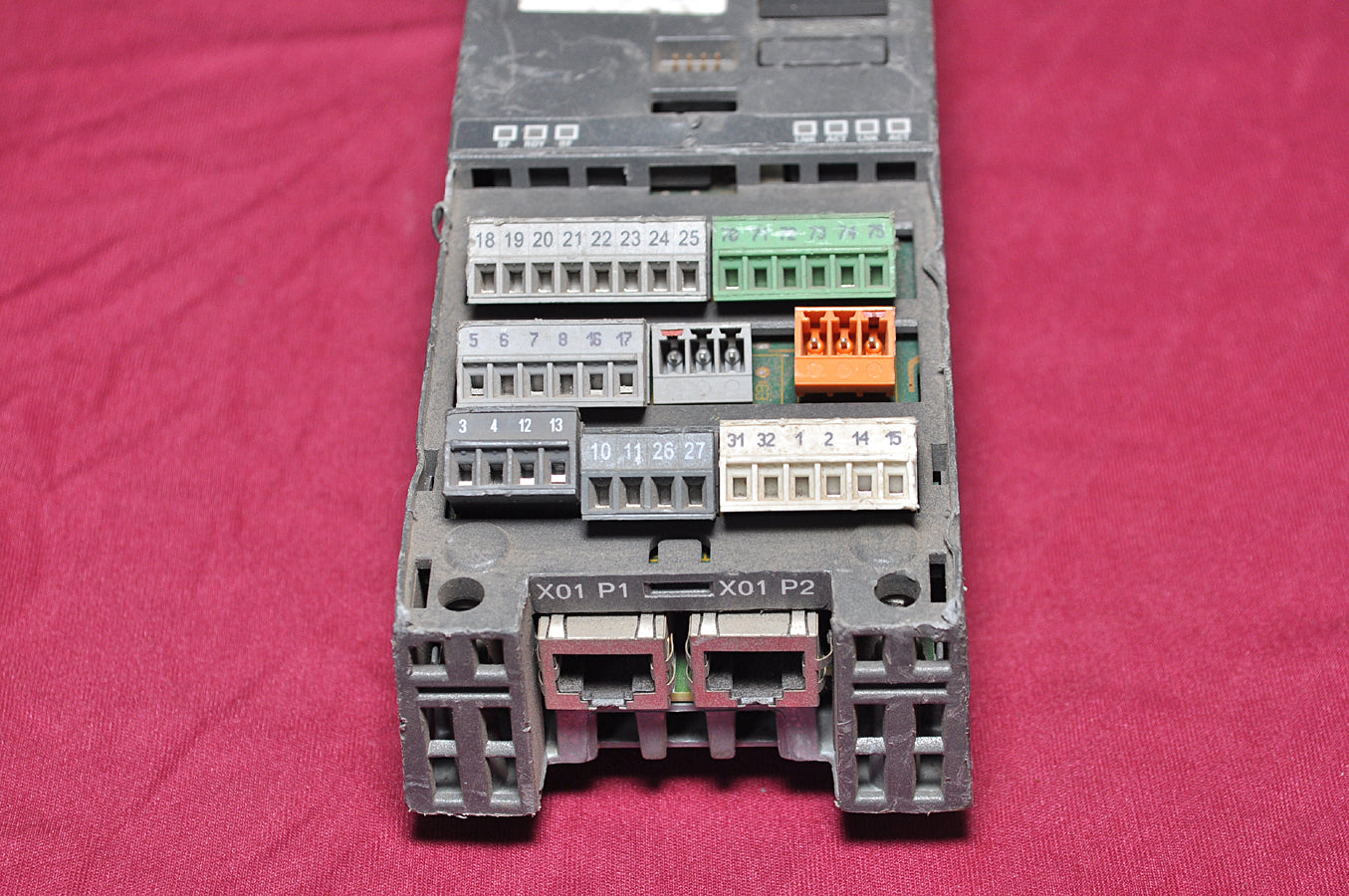 Siemens 6sl3244-0ba20-1fao sinamics control unit cu240s-pn