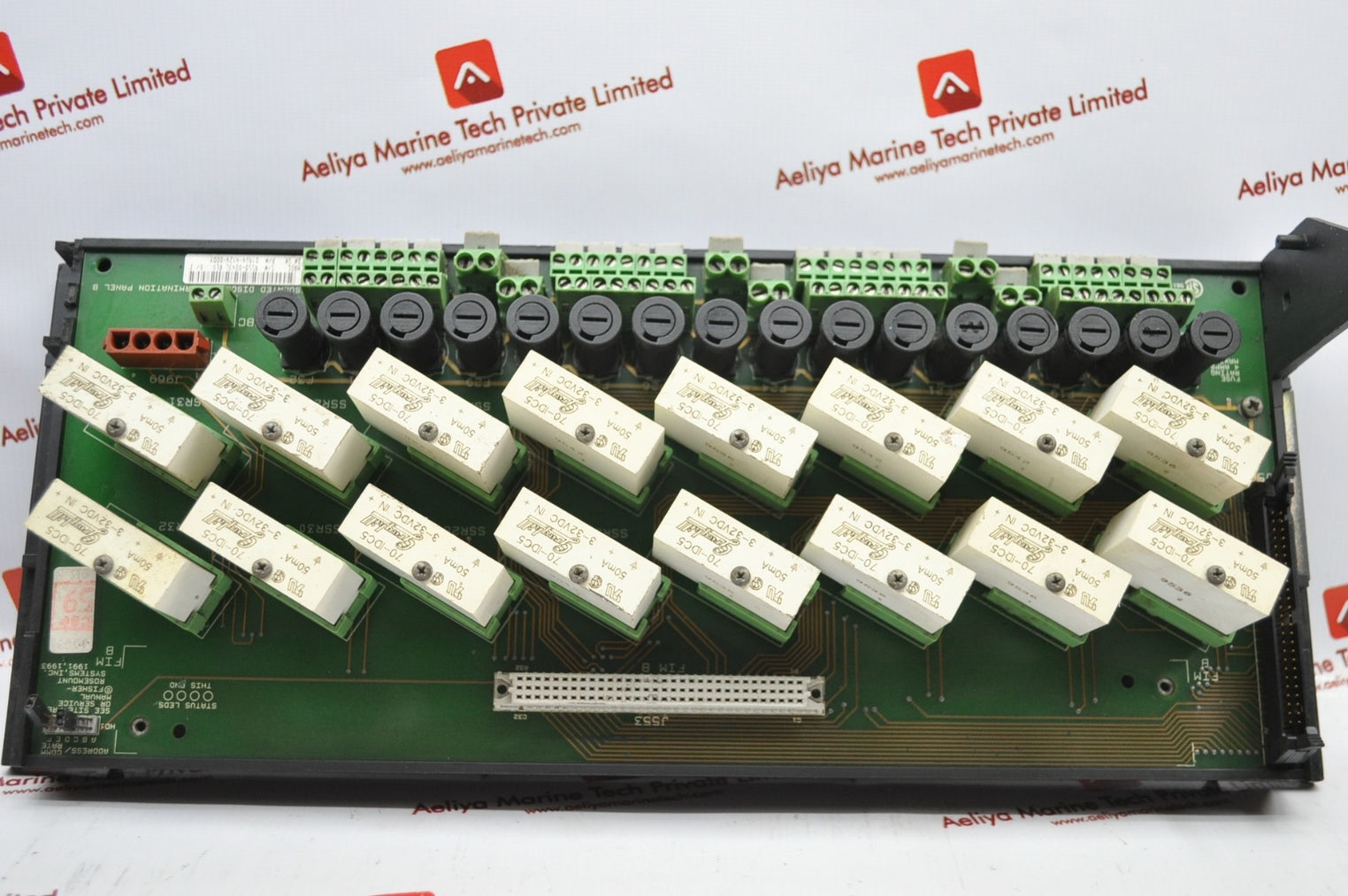 Fisher-rosemount 01984-4124-0001 Isolated Discrete Termination Panel B