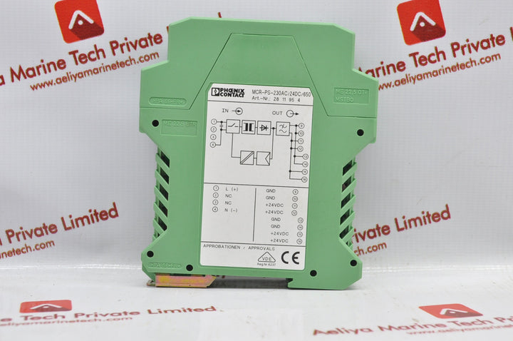 Phoenix contact mcr-ps-230ac/24dc/650