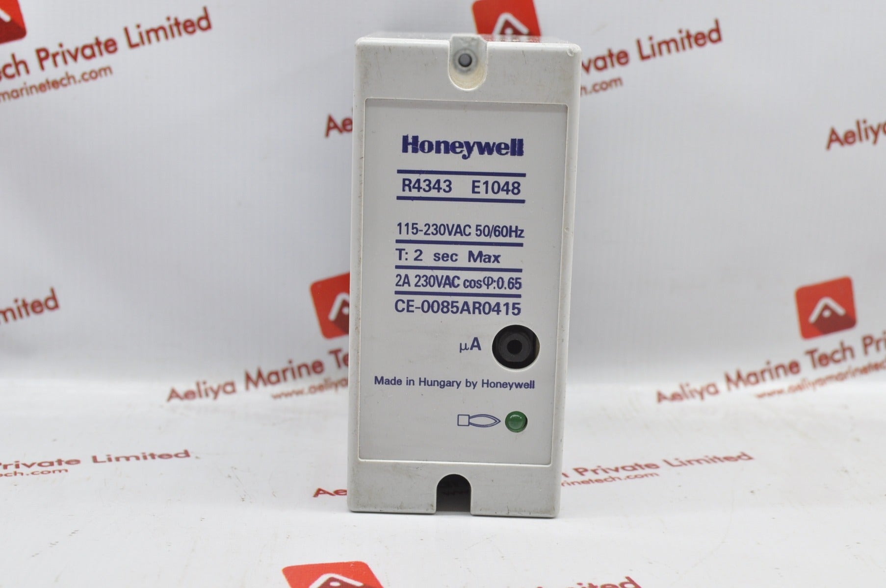 Honeywell r4343 e1048 controller t2 sec max