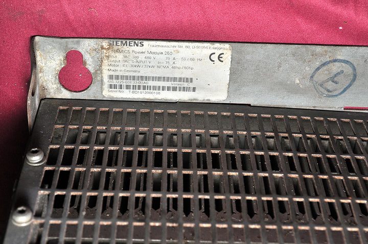 Sinamics g120 power module pm250 6sl3225-0be33-0ua0
