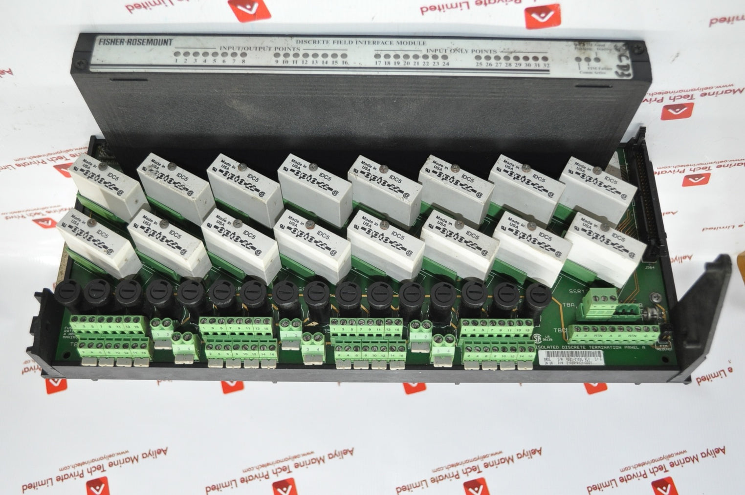 Fisher-rosemount 01984-4121-0001 Isolated Discrete Termination Panel A