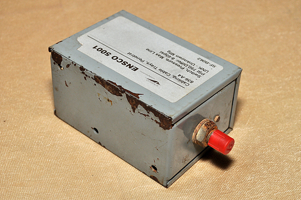 Allen Bradley bulletin 836 pressure control switch