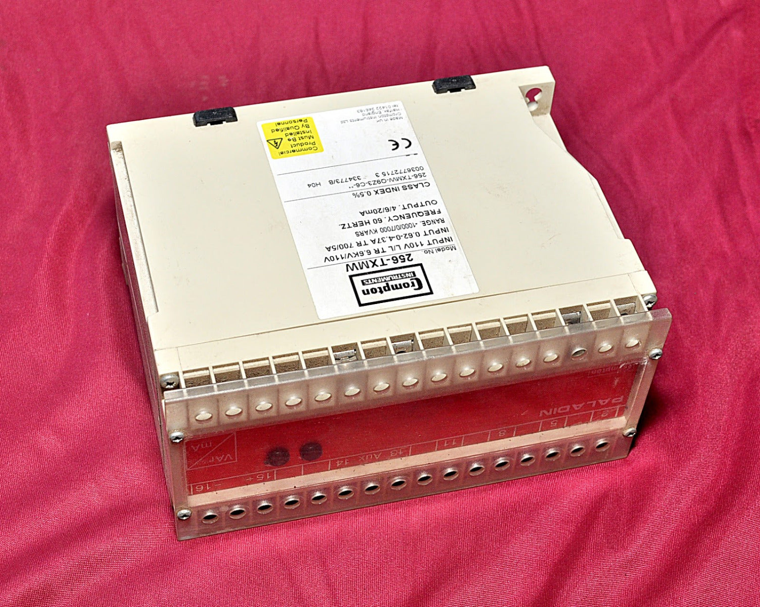 Crompton instruments 256-txmw paladin transducer