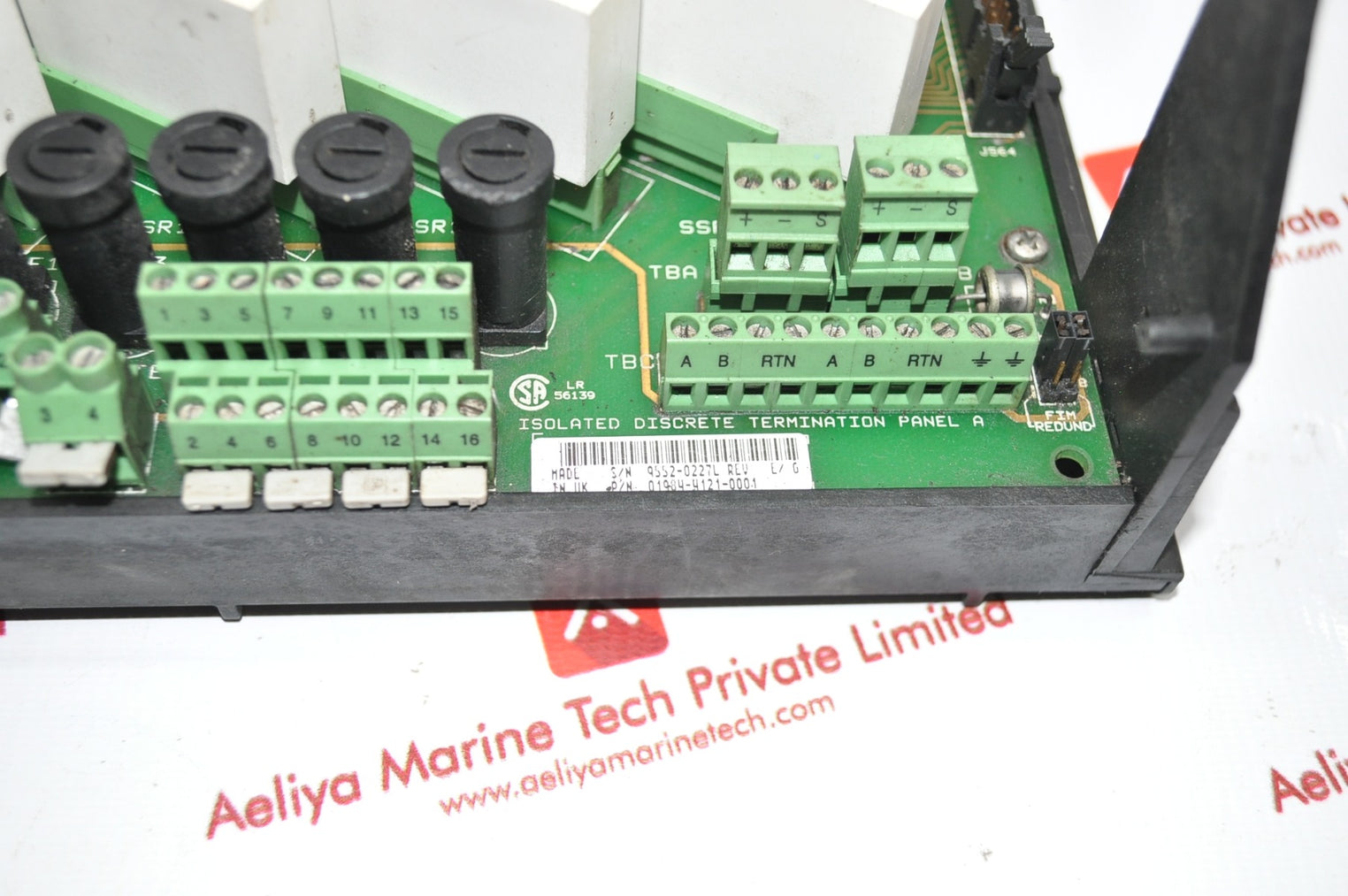 Rosemount 01984-4121-0001 Isolated Discrete Termination Panel A