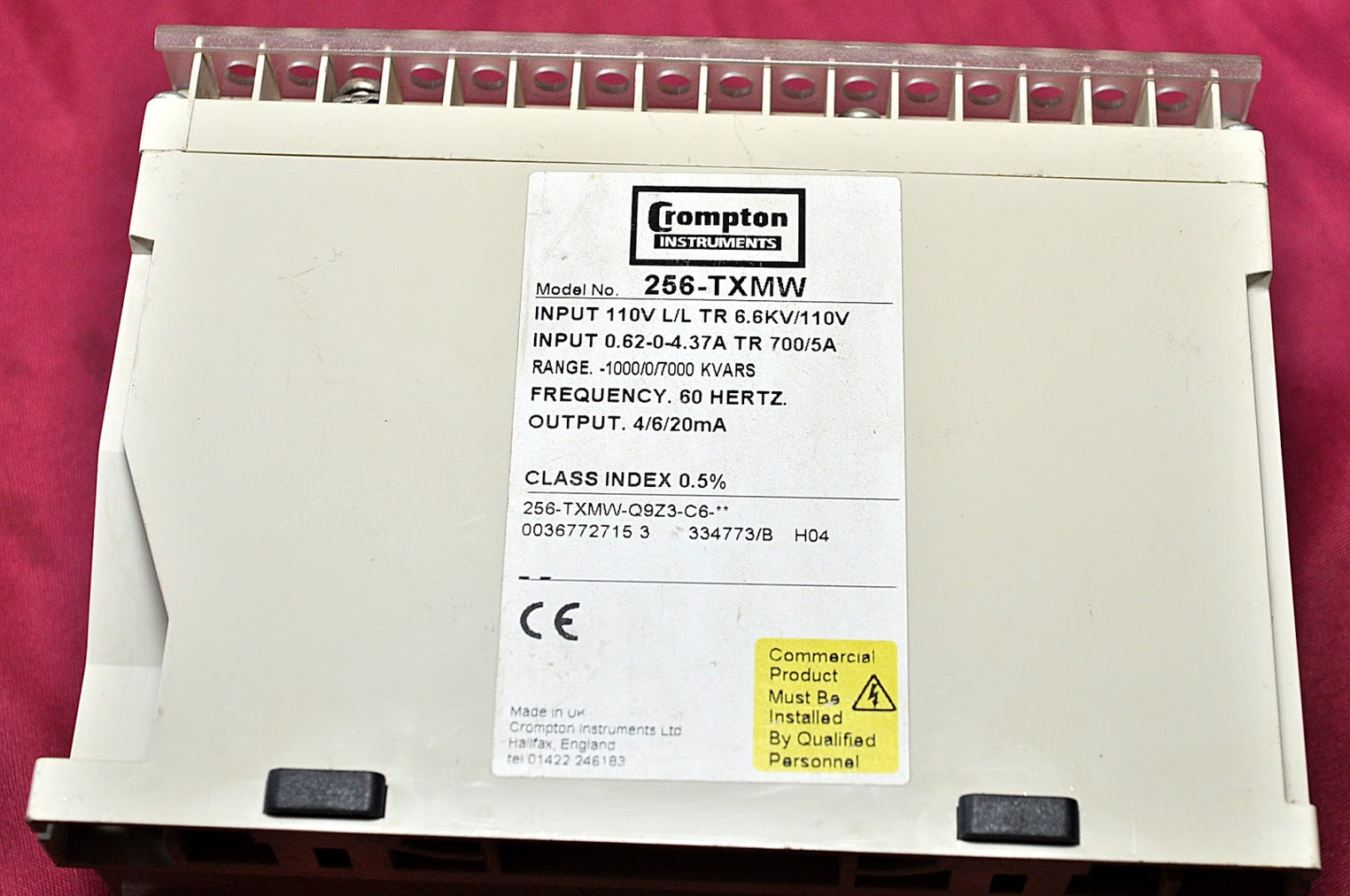 Crompton instruments 256-txmw paladin transducer