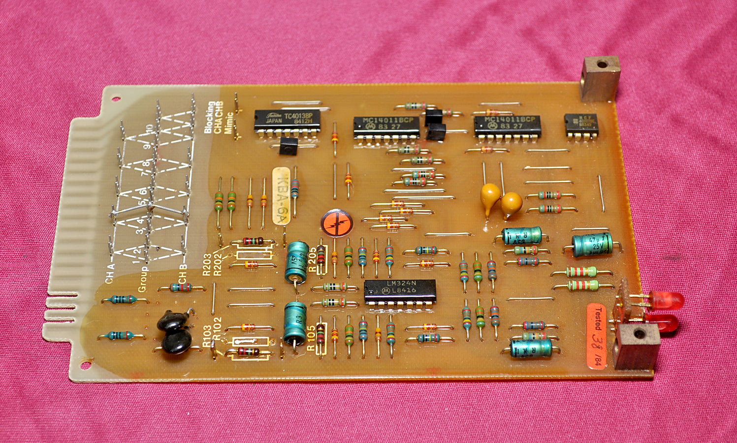 Autronica kba 6a pcb circuit