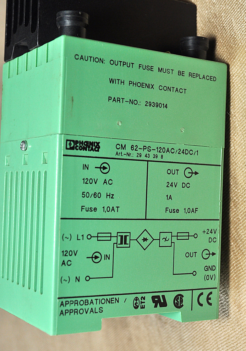 phoenix contact 2939014 24vdc power supply
