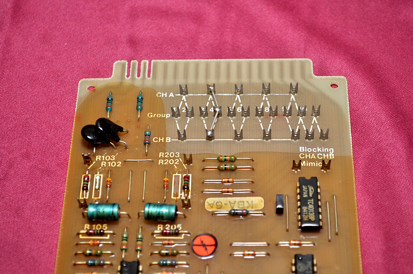 Autronica kba 6a pcb circuit
