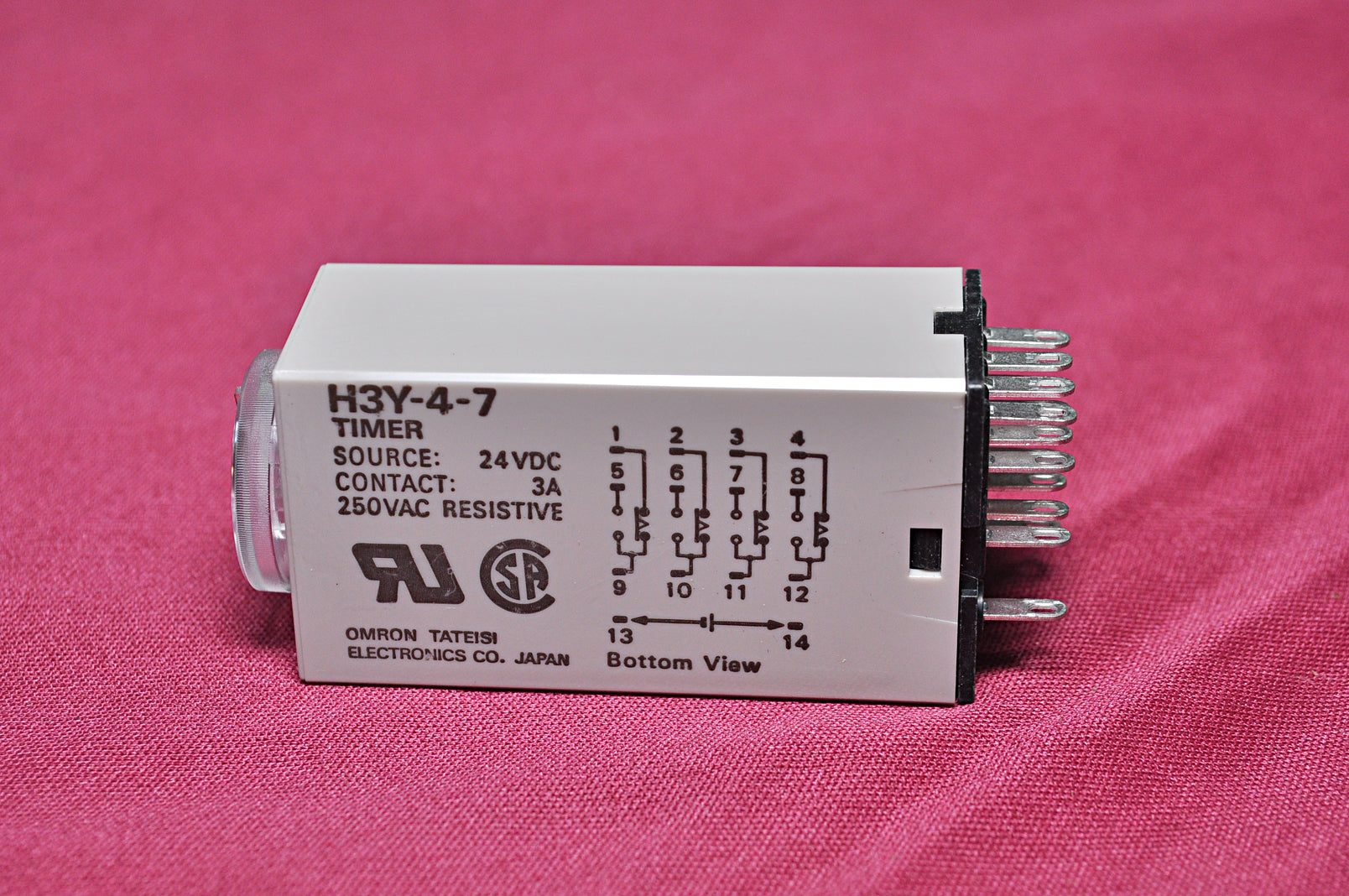 Omron h3y-4-7 delay timer relay