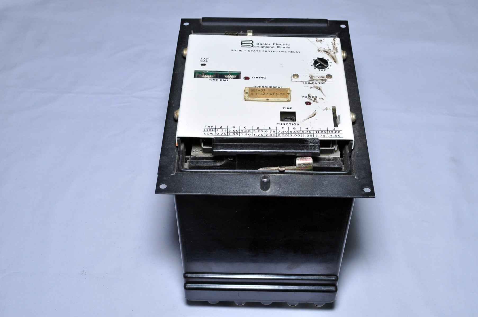 Basler Relays Basler Electric Be1-51 Solid State Protective Relay K1E B2P A0N0F ...