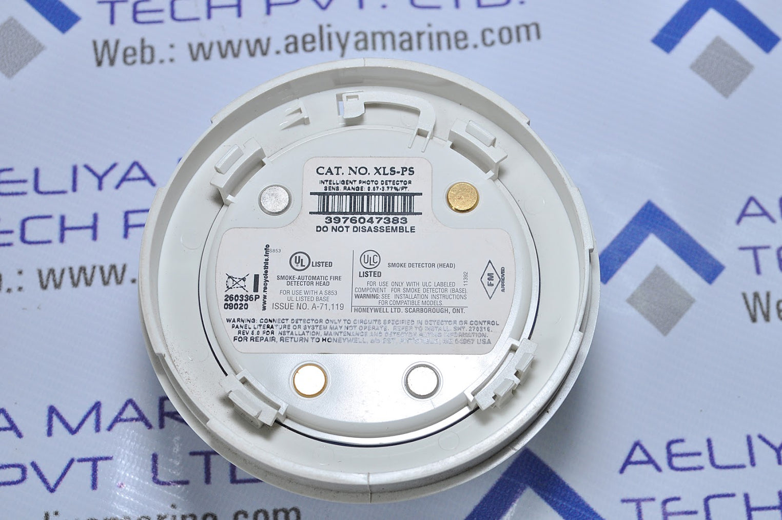 HONEYWELL INTELLIGENT PHOTO DETECTOR XLS-PS SMOKE DETECTOR