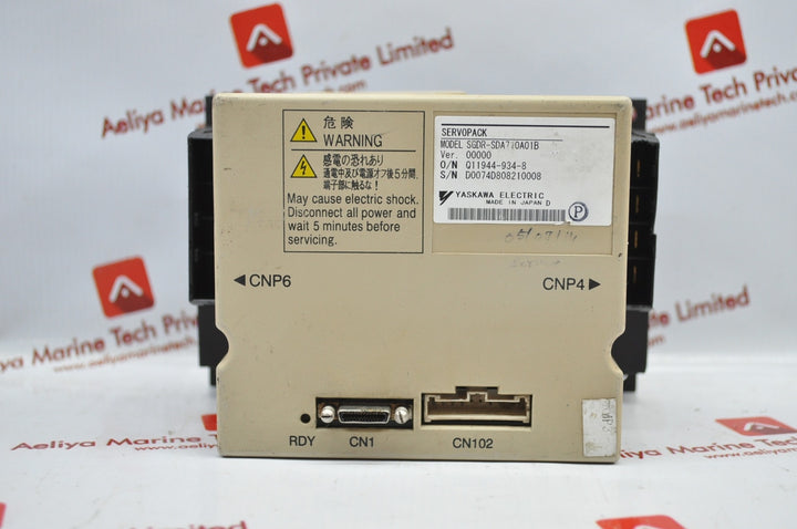 Yaskawa sgdr-sda710a01b servopack drive q11944-934-8