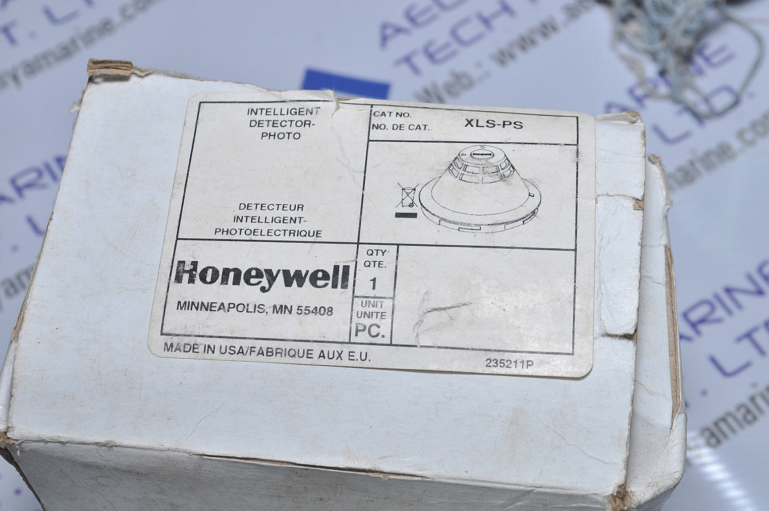 HONEYWELL INTELLIGENT PHOTO DETECTOR XLS-PS SMOKE DETECTOR