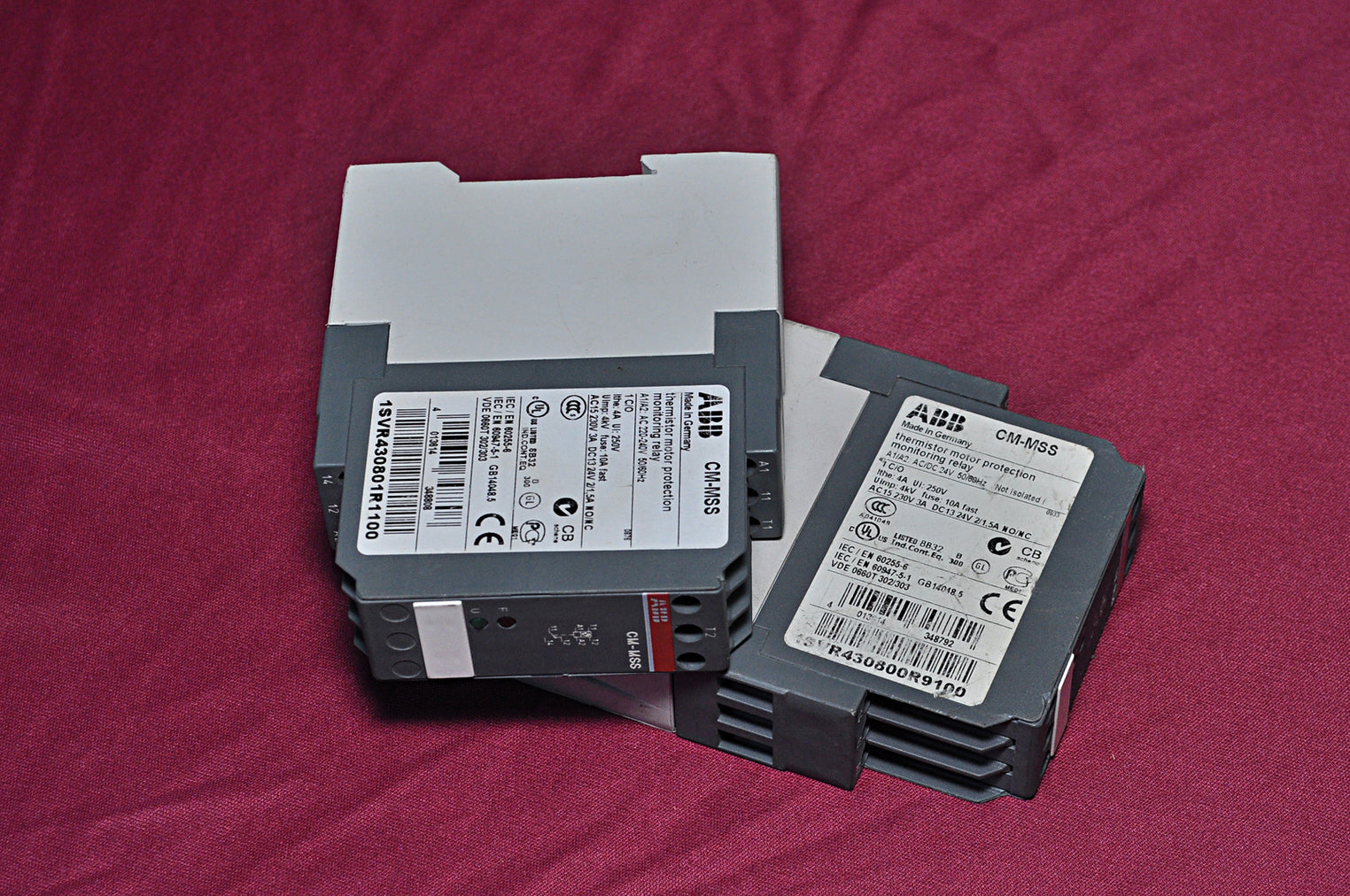 Abb cm-mss 1svr430801r1100 motor protection monitoring relay