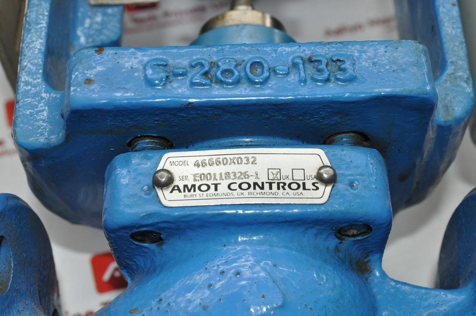 Amot Controls 46660X032
